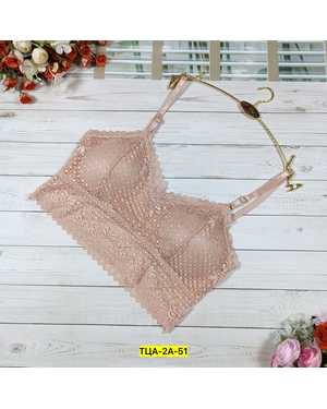 Женский топ с поролоном Состав : Кружевной и хлопок