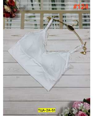 Женский топ с поролоном. Состав : полиамид, эластан