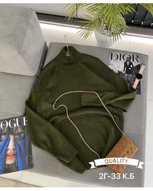 СВИТЕР ТКАНЬ ТУРЕЦКАЯ ВЯЗКА, 70% ШЕРСТЬ, 30% АКРИЛ