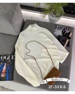 СВИТЕР ТКАНЬ ТУРЕЦКАЯ ВЯЗКА, 70% ШЕРСТЬ, 30% АКРИЛ