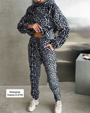 ЖЕНСКИЙ КОСТЮМ ДВОЙКА В РАЗМЕР ТКАНЬ ДВУХСТОРОЧНЫЙ ФЛИСС