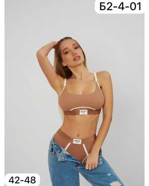 Женский комплект нижнего белья Ткань : Хлопок