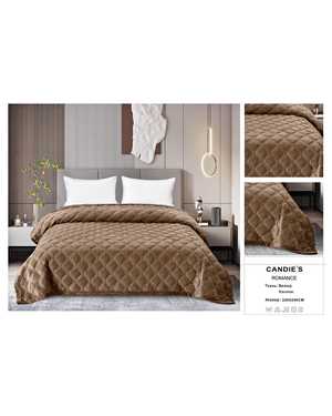 Распродажа. Покрывало Ткань Велюр, Хлопок Размер 220х240см(возможно замена на похожее)