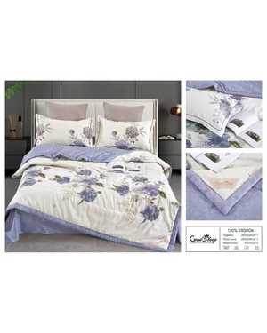 Комплект постельного белья Good Sleep с одеялом. Ткань: Сатин Хлопок Наполнитель одеяло: Шелк(возможно замена на похожее)