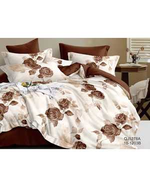 Комплект постельного белья с одеялом + подушка 2шт. Ткань: Сатин-Хлопок(возможно замена на похожее)