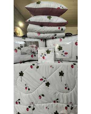 Комплект постельного белья с одеялом + подушка 2шт. Ткань: Сатин-Хлопок(возможно замена на похожее)