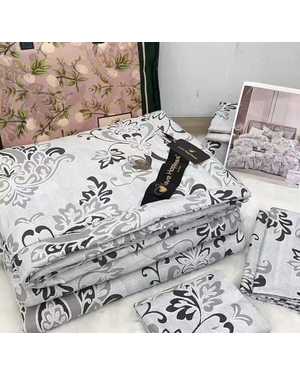 Комплект постельного белья с готовым одеялом Модель Victoria Secrets & Love happiness. Материал 13% Вискоза 87% Хлопок Наполнитель: бамбук & шёлк(возможно замена на похожее)