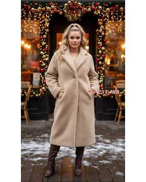 ПАЛЬТО ТКАНЬ БОРАШЕК+ПОДКЛАДКА