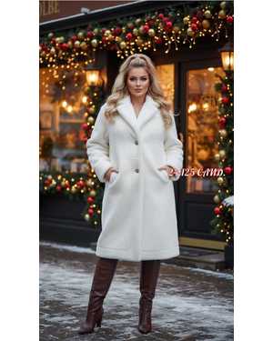 ПАЛЬТО ТКАНЬ БОРАШЕК+ПОДКЛАДКА