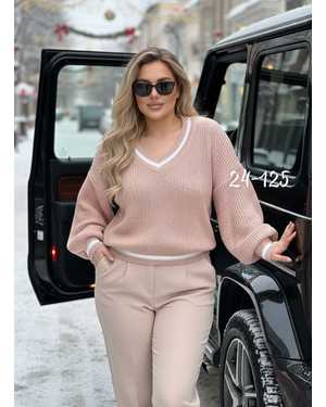 СВИТЕР ТКАНЬ ВЯЗКА