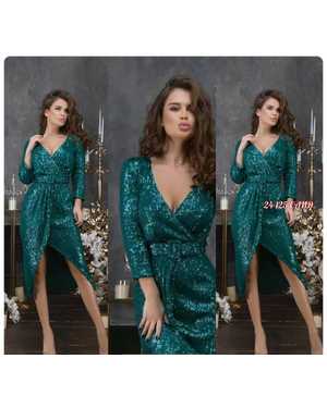 ПЛАТЬЕ В РАЗМЕР ТКАНЬ ПАЙЕТКА С ПОДКЛАДКОЙ