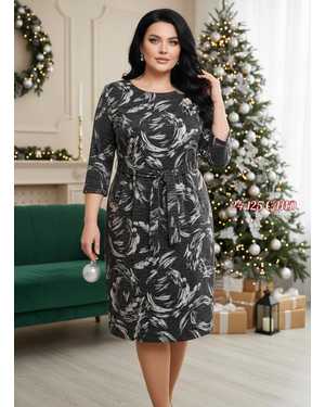 ПЛАТЬЕ ТКАНЬ ЖАККАРД С ЛЮРЕКСОМ