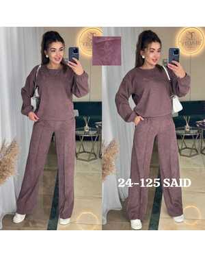 ЖЕНСКИЙ КОСТЮМ ДВОЙКА ТКАНЬ МИКРО ВЕЛЬВЕТ