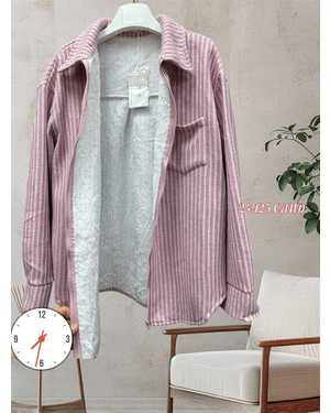 РУБАШКА ТКАНЬ ДРАП С ПОЛНЫМ МЕХОМ