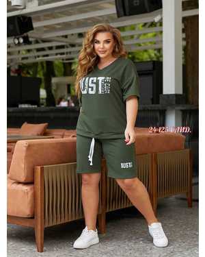 ЖЕНСКИЙ КОСТЮМ ДВОЙКА ТКАНЬ ДВУХНИТКА