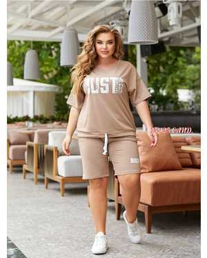 ЖЕНСКИЙ КОСТЮМ ДВОЙКА ТКАНЬ ДВУХНИТКА