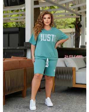 ЖЕНСКИЙ КОСТЮМ ДВОЙКА ТКАНЬ ДВУХНИТКА