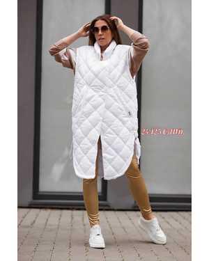 ЖИЛЕТКА ТКАНЬ ПЛАЩЕВКА СИНТЕПОН С ПОДКЛАДКА