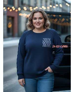 СВИТЕР ТКАНЬ ВЯЗКА КАШЕМИР