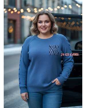 СВИТЕР ТКАНЬ ВЯЗКА КАШЕМИР