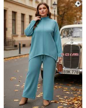 ЖЕНСКИЙ КОСТЮМ ДВОЙКА ТКАНЬ КАШЕМИР