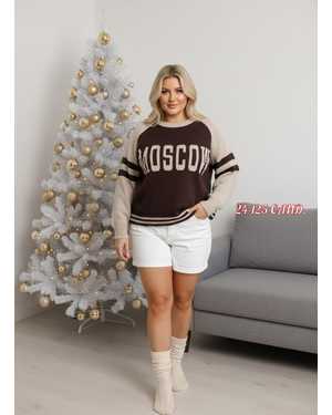 СВИТЕР ТКАНЬ ВЯЗНЫЙ КАШЕМИР