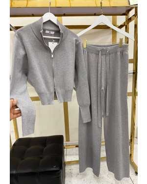 ЖЕНСКИЙ КОСТЮМ ТКАНЬ ВЯЗАНЫЙ