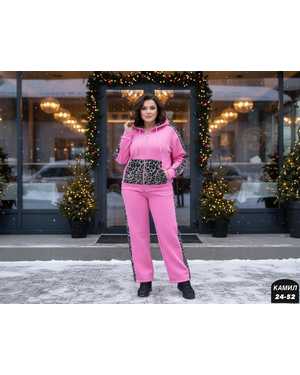 ЖЕНСКИЙ КОСТЮМ ДВОЙКА ТКАНЬ ФЛИС С НАЧЁСОМ