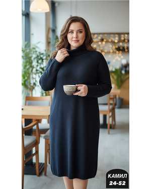 ПЛАТЬЕ ТКАНЬ ВЯЗНЫЙ КАШЕМИР