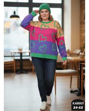 СВИТЕР ТКАНЬ КАШЕМИР