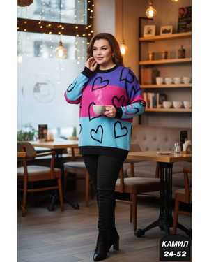 СВИТЕР ТКАНЬ КАШЕМИР