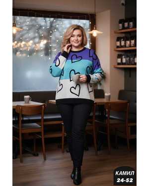 СВИТЕР ТКАНЬ КАШЕМИР