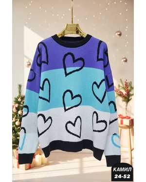 СВИТЕР ТКАНЬ КАШЕМИР