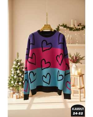 СВИТЕР ТКАНЬ КАШЕМИР