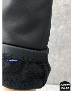 ШТАНЫ ТКАНЬ ЭКО КОЖА СТРЕЙЧ