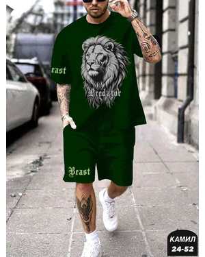 МУЖСКОЙ КОСТЮМ ДВОЙКА ТКАНЬ ДВУНИТКА