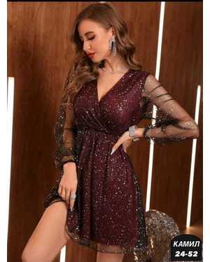 ПЛАТЬЕ ТКАНЬ КРЕПУН + ГИПЮР