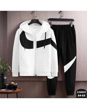 МУЖСКОЙ КОСТЮМ ДВОЙКА ТКАНЬ ФЛИС С НАЧЁСОМ