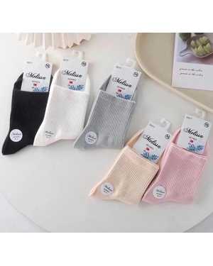 ЖЕНСКИЕ НОСКИ Хлопковые средней высоты Размер:36-41 Цена за упаковку:10ШТ