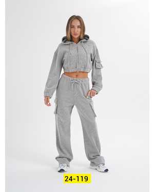 ЖЕНСКИЙ КОСТЮМ ДВОЙКА ТКАНЬ ТРИКОТАЖ