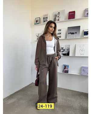 ЖЕНСКИЙ КОСТЮМ ДВОЙКА ТКАНЬ ТРИКОТАЖ