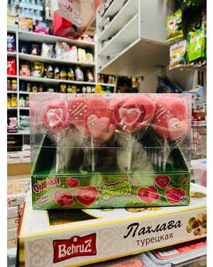 Воздушный зефир на палочке В упаковке 35г 24шт