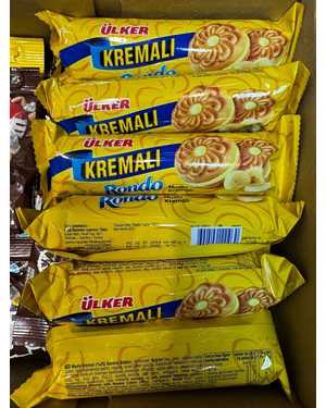 Ulker Rondo: Печенье Рондо 61гр