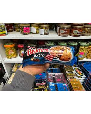 Печенье с шоколадной начинкой: Ulker Biskrem 184гр