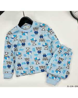 ПИЖАМА ТКАНЬ ИНТЕРЛОК (СОСТАВ 100% ХЛОПОК)