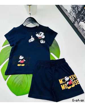 ШОРТЫ С ФУТБОЛКОЙ ТКАНЬ 100% ХЛОПОК