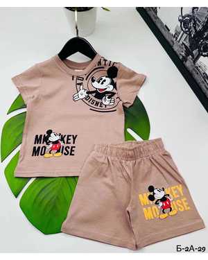 ШОРТЫ С ФУТБОЛКОЙ ТКАНЬ 100% ХЛОПОК