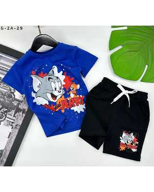 ШОРТЫ С ФУТБОЛКОЙ ТКАНЬ 100% ХЛОПОК