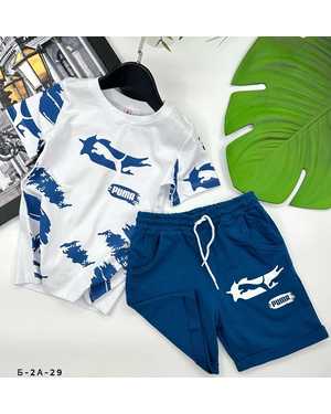 ШОРТЫ С ФУТБОЛКОЙ ТКАНЬ 100% ХЛОПОК