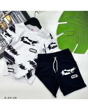 ШОРТЫ С ФУТБОЛКОЙ ТКАНЬ 100% ХЛОПОК